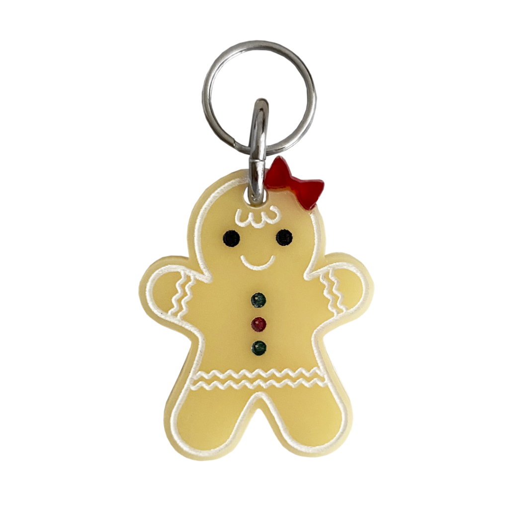 Galleta de jengibre con lazo